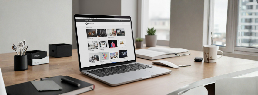 Como usar o Behance para conseguir clientes de design: a maior vitrine criativa.