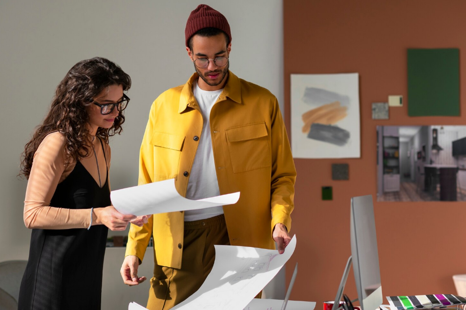 Proposta de design destacando o caráter “Exclusivo” do projeto